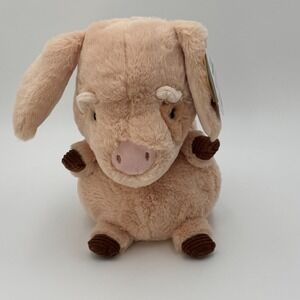 Giggle Scape Pig Plush Stuffed Animal 11 Inch Soft Polyester Kids Toy New